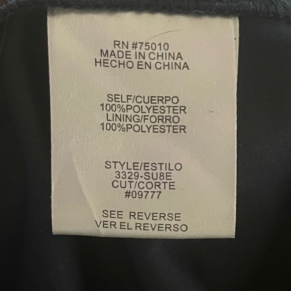 Jodi Kristopher Navy Blue Pink Floral Rose Tulle Petticoat Mini Skirt Junior 3 - Picture 8 of 8